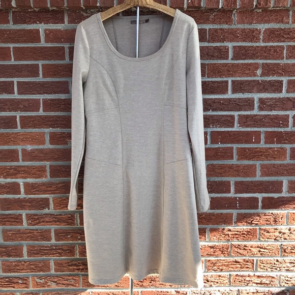 Prana Dresses & Skirts - Prana Beige Long Sleeve Dress Size XL